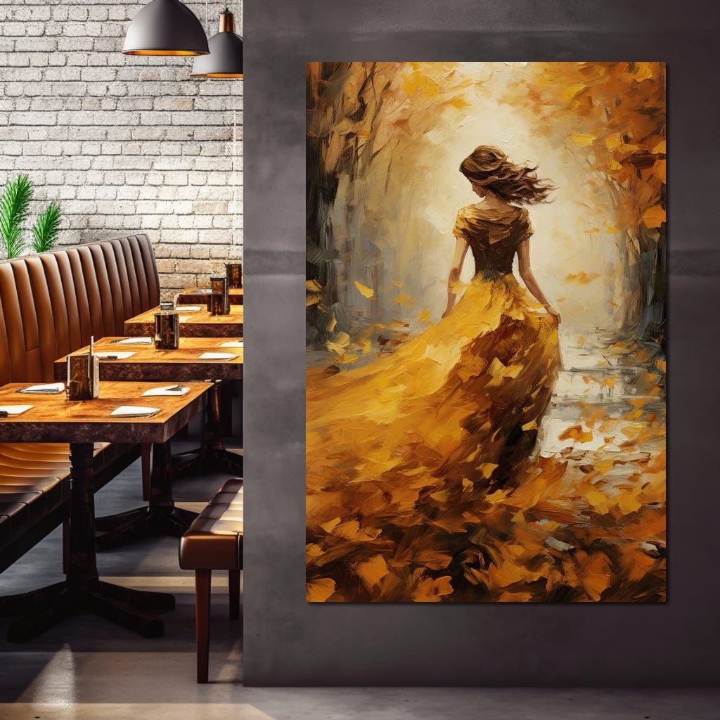 Tablou Canvas Premium LuxCanva® GX1053, Poezia Frunzelor