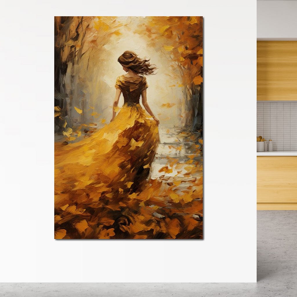 Tablou Canvas Premium LuxCanva® GX1053, Poezia Frunzelor