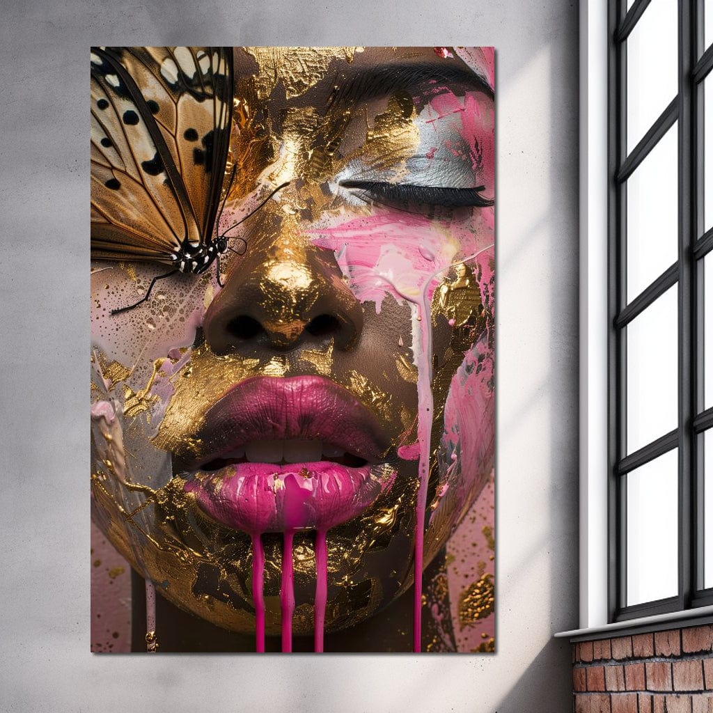 Tablou Canvas Premium LuxCanva® G1030, Efectul Fluturelui , Metamorfoza, Fluture, Sublim, Expresionism, Renastere, Living, Dormitor