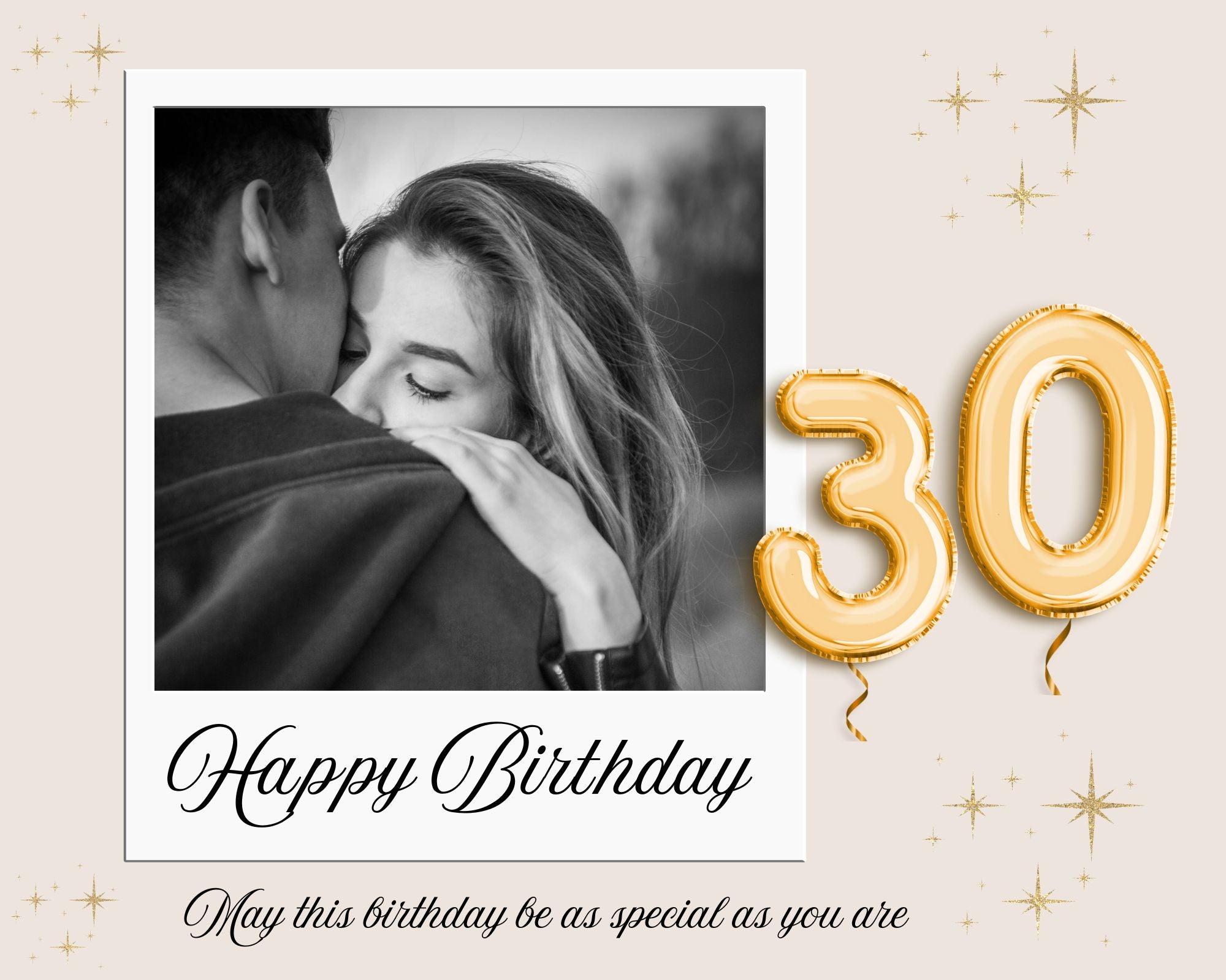 Tablou Canvas Personalizat cu 1 Poza Pentru Aniversari 