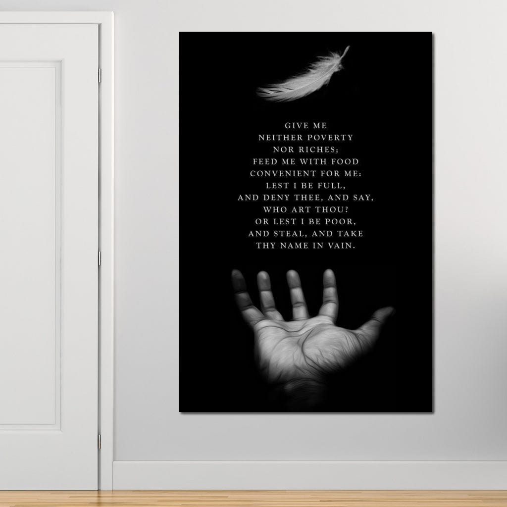 Tablou Canvas Premium LuxCanva® F1011, Echilibrul Vietii , Spiritual, Smerenie, Profunzime, Credinta, Rugaciune, Living, Birou, Culori vibrante