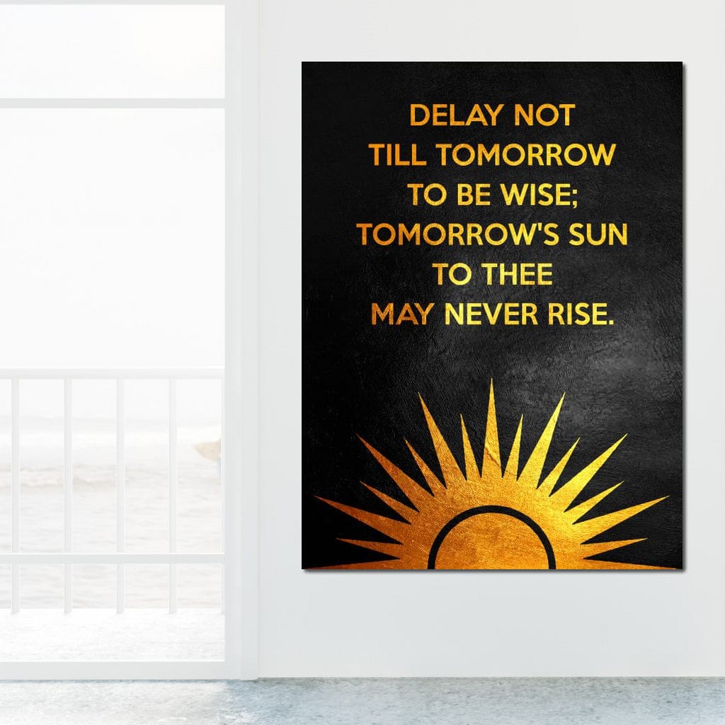 Tablou Canvas Premium LuxCanva® F1008, Lumina Deciziilor de Azi , Constientizare, Viata, Decizii, Reflectie, Oportunitate, Living, Birou, Culori vibrante