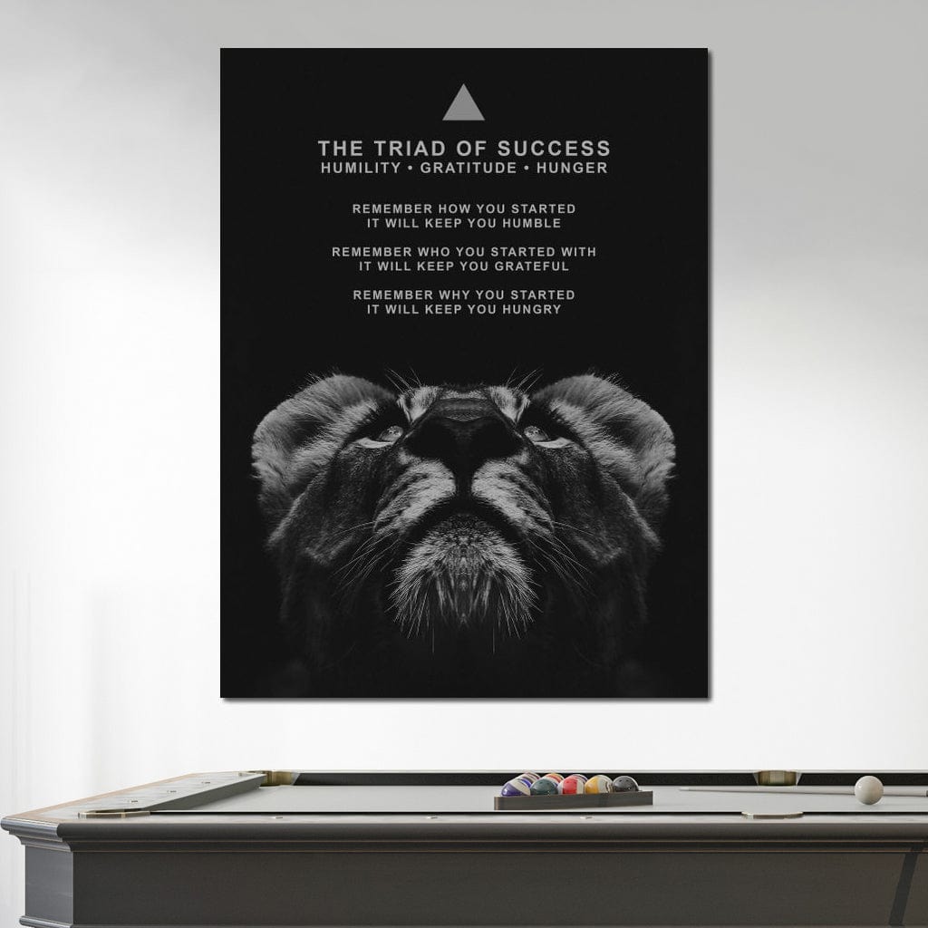 Tablou Canvas Premium LuxCanva® F1022, Drumul Spre Maretie, Succes, Evolutie, Mentalitate, Lider, Succes, Living Room, Birou, Culori vibrante