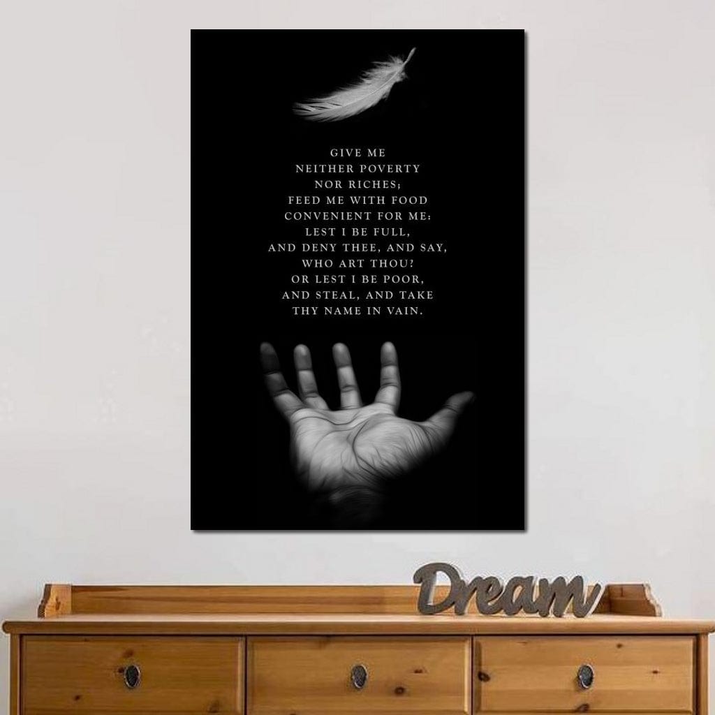 Tablou Canvas Premium LuxCanva® F1011, Echilibrul Vietii , Spiritual, Smerenie, Profunzime, Credinta, Rugaciune, Living, Birou, Culori vibrante