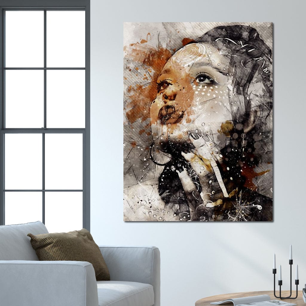 Tablou Canvas Premium, LuxCanva® G1087, Vis Cosmic,  Suflet, Dimensiune, Infinit, Privire, Portret, Abstract, Lumini, Umbre, Living, Dormitor