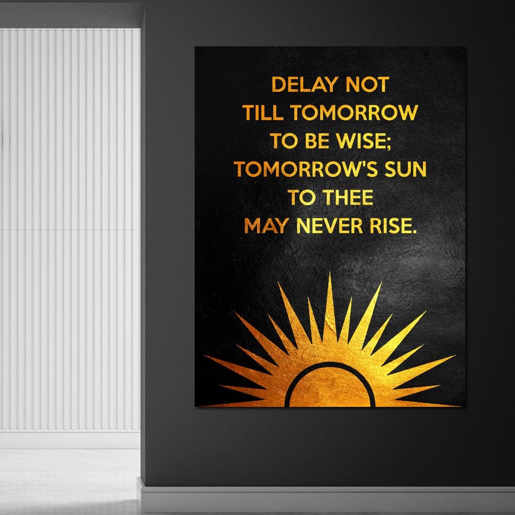 Tablou Canvas Premium LuxCanva® F1008, Lumina Deciziilor de Azi , Constientizare, Viata, Decizii, Reflectie, Oportunitate, Living, Birou, Culori vibrante