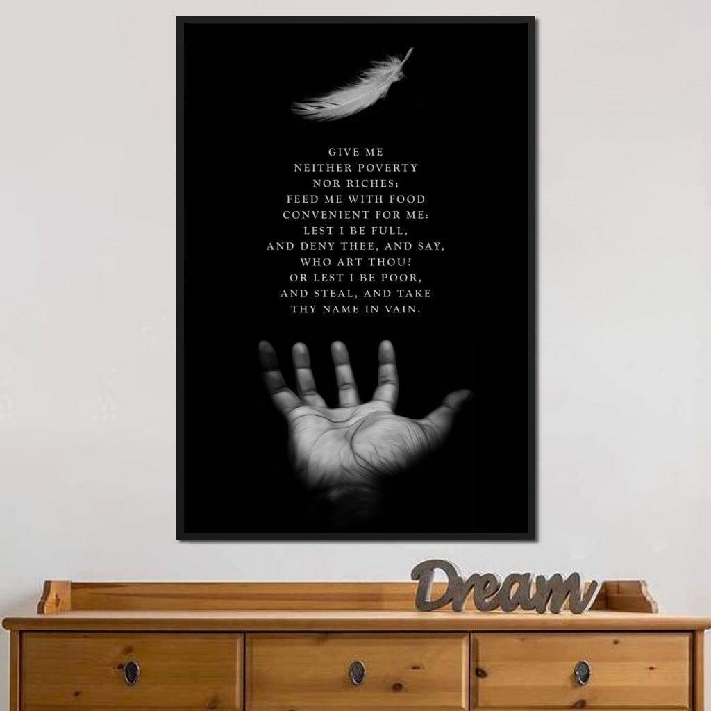 Tablou Canvas Premium LuxCanva® F1011, Echilibrul Vietii , Spiritual, Smerenie, Profunzime, Credinta, Rugaciune, Living, Birou, Culori vibrante