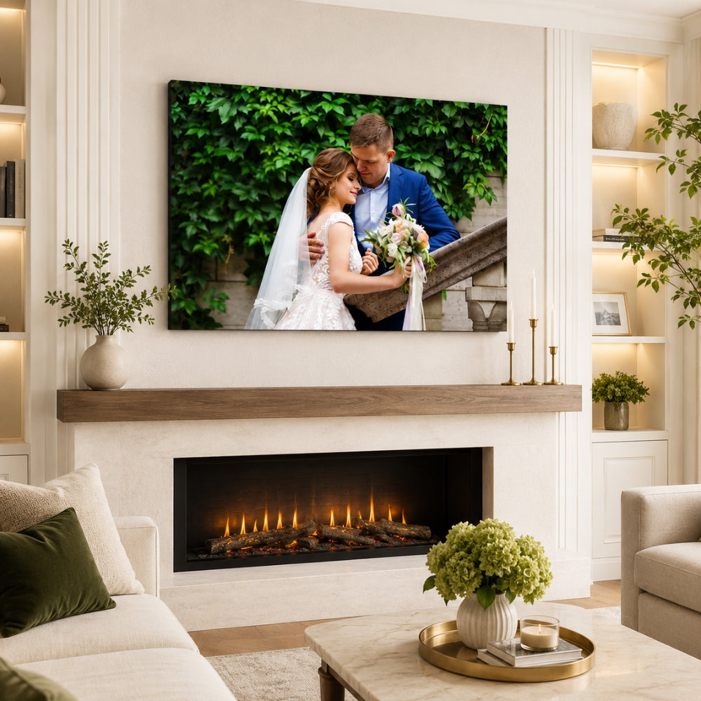 Leinwand Personalisierte Leinwand Wandkunst mit Ihrem Foto - Querformat Rechteck