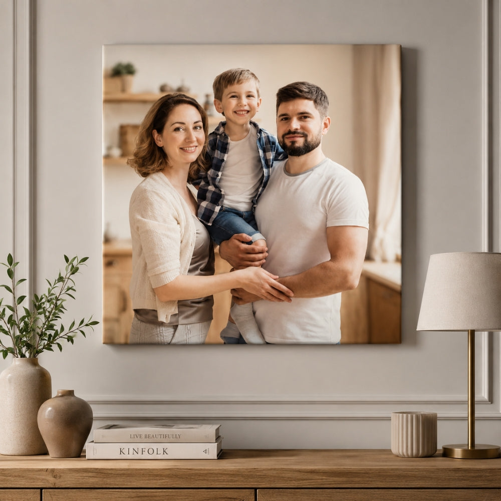 Tablou Canvas Personalizat cu Poza Ta Patrat