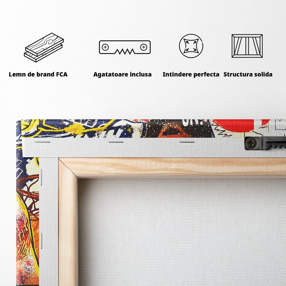 Fotoleinwand Canvas Premium LuxCanva® A1012, LeBron James , Dekorativ, Sport, Basketball, Lebendige Farben
