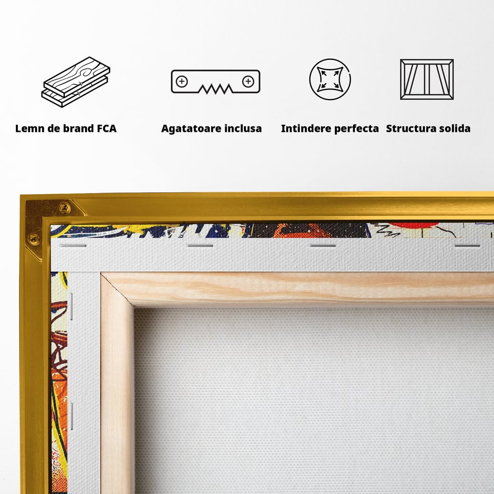 Fotoleinwand Canvas Premium LuxCanva® A1012, LeBron James , Dekorativ, Sport, Basketball, Lebendige Farben