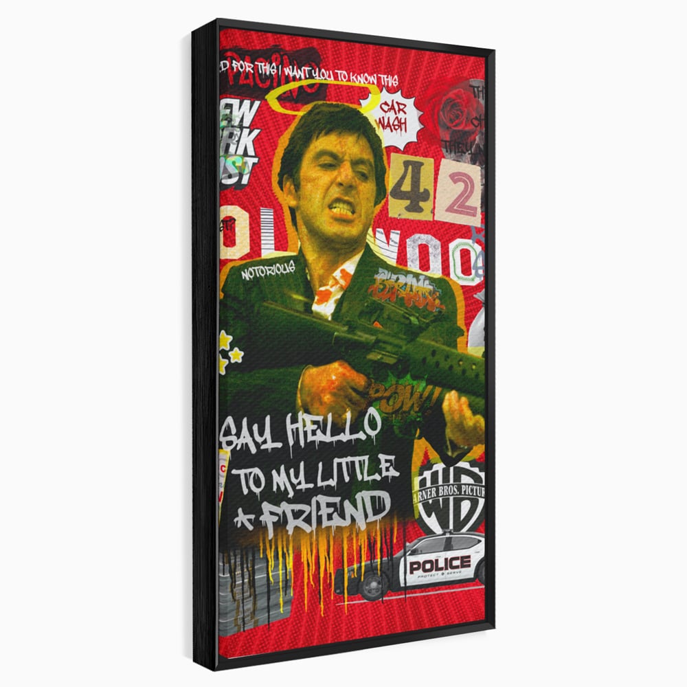 Leinwand Wandbilder Leinwand Premium, LuxCanva® A1019, Alfredo Pacino, Dekorativ, Schauspieler, Star, Film, Lebendige Farben