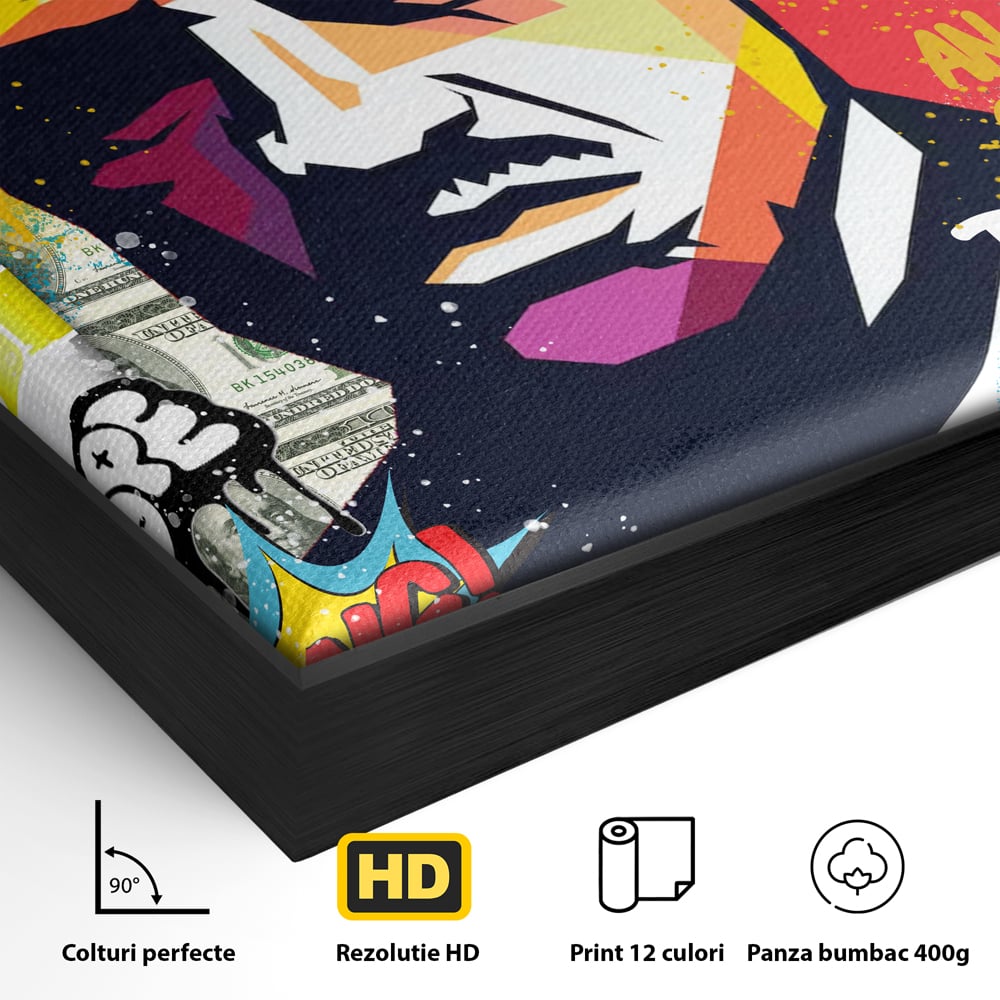 Tablou Canvas Premium LuxCanva® A1021, The Godfather , Decorativ, Actori, Vedete, Film, Culori Vibrante