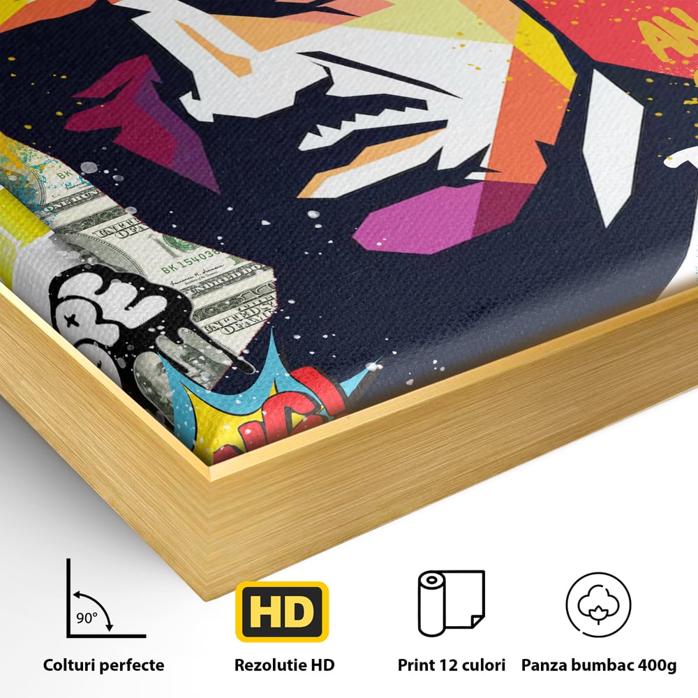 Tablou Canvas Premium LuxCanva® A1021, The Godfather , Decorativ, Actori, Vedete, Film, Culori Vibrante
