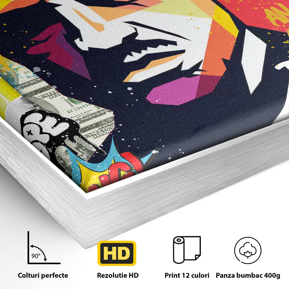 Tablou Canvas Premium LuxCanva® A1021, The Godfather , Decorativ, Actori, Vedete, Film, Culori Vibrante