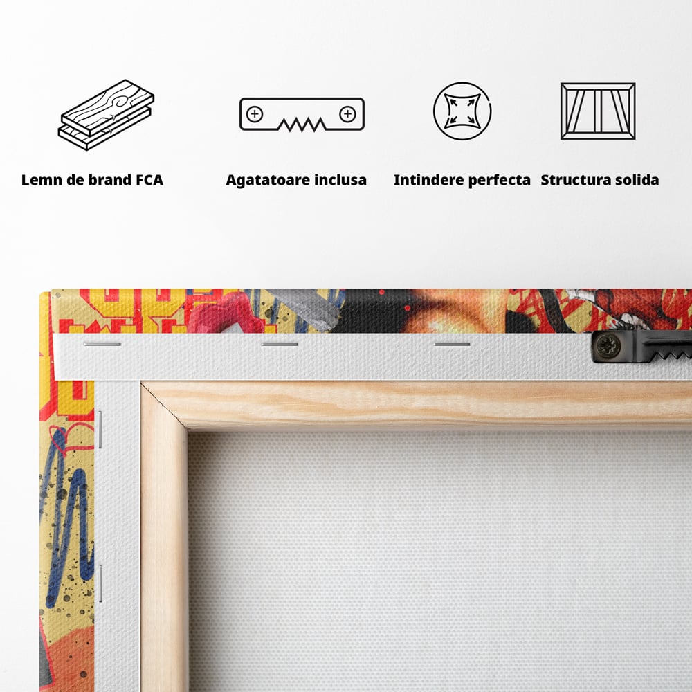 Leinwandbilder Premium LuxCanva® A1023, Ayrton Senna , Dekorativ, Pilotenfluch, Formel 1, Champion, Lebendige Farben