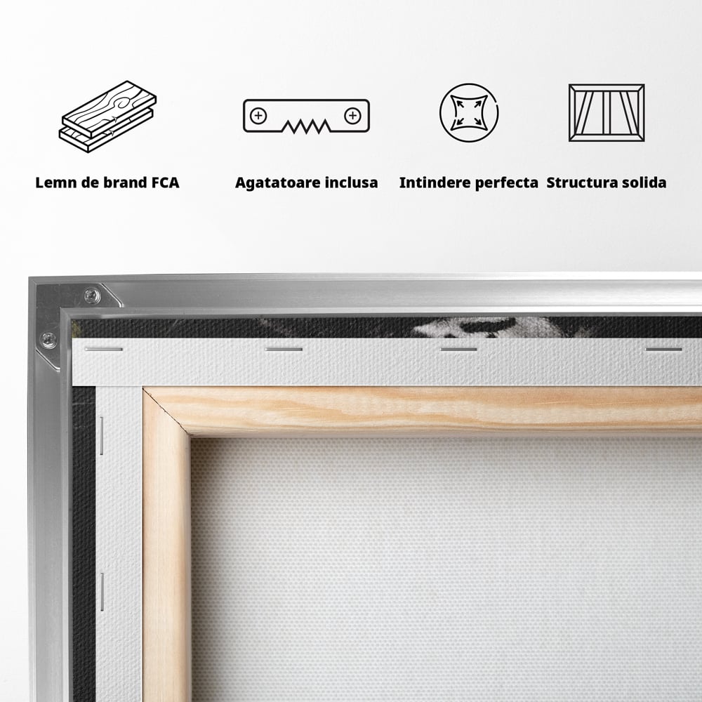Tablou Canvas Premium, LuxCanva® A1044, Gucci Tiger, Tigru, Lux Brand, Moda, Culori Vibrante