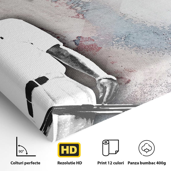 Tablou Canvas Premium LuxCanva® A1045, Leonardo DiCaprio , Actor, Oscar, Film, Culori Vibrante