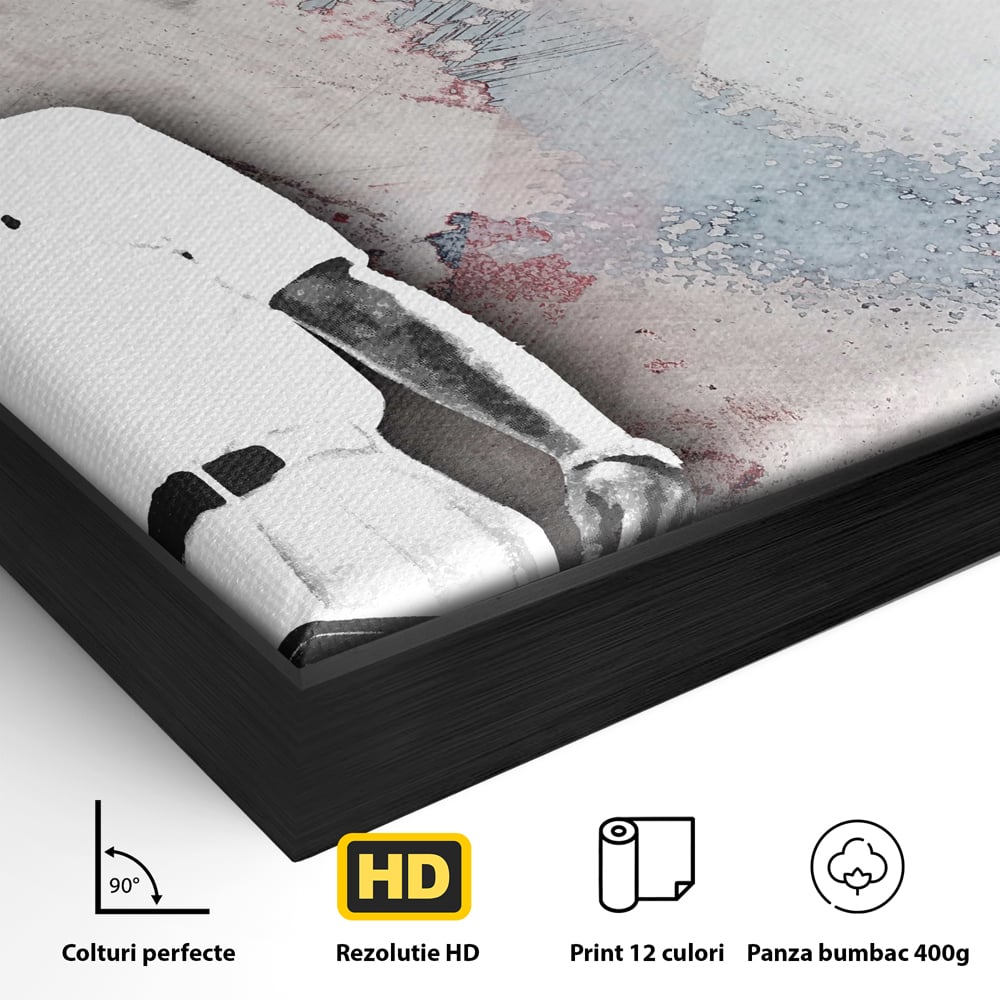 Tablou Canvas Premium LuxCanva® A1045, Leonardo DiCaprio , Actor, Oscar, Film, Culori Vibrante