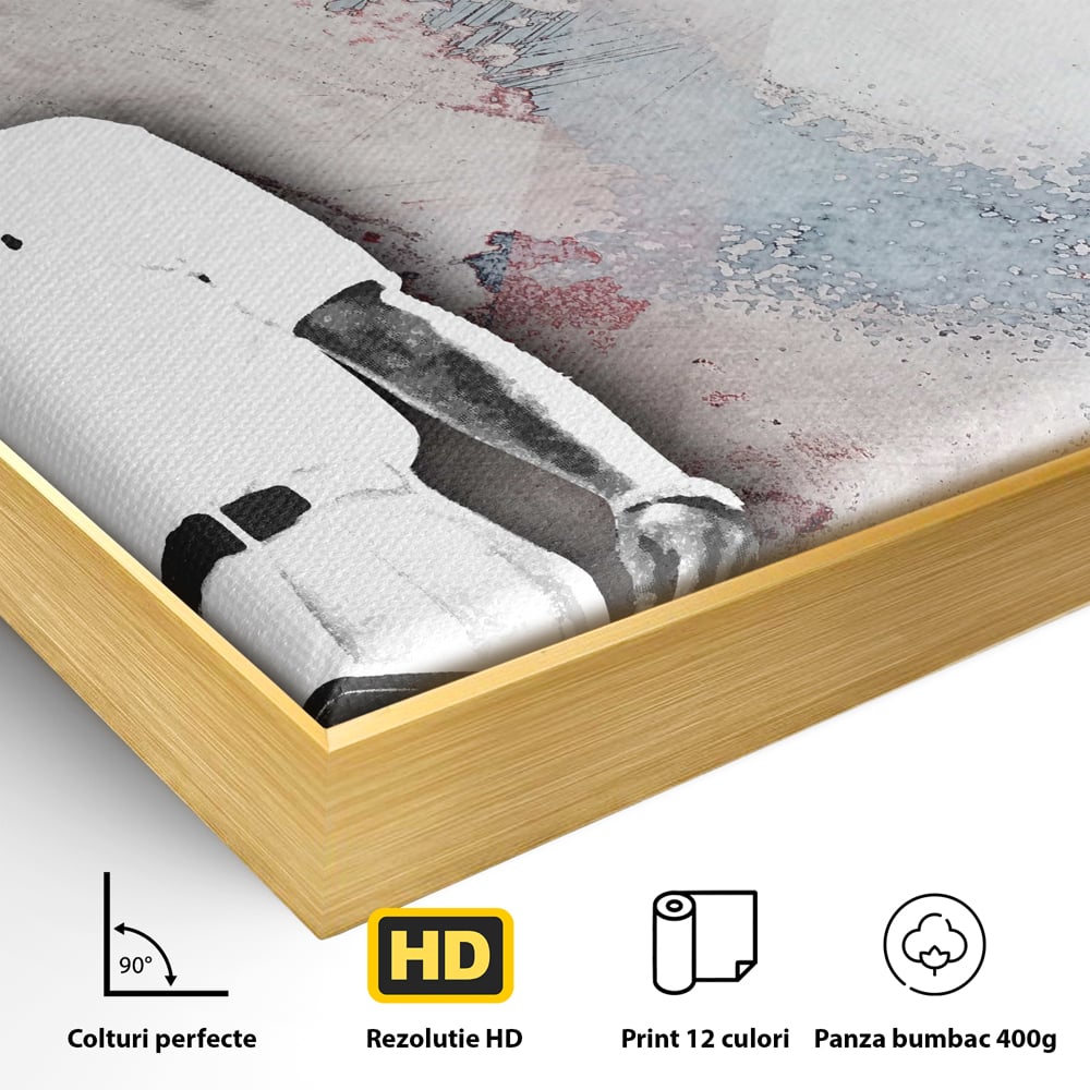 Tablou Canvas Premium LuxCanva® A1045, Leonardo DiCaprio , Actor, Oscar, Film, Culori Vibrante