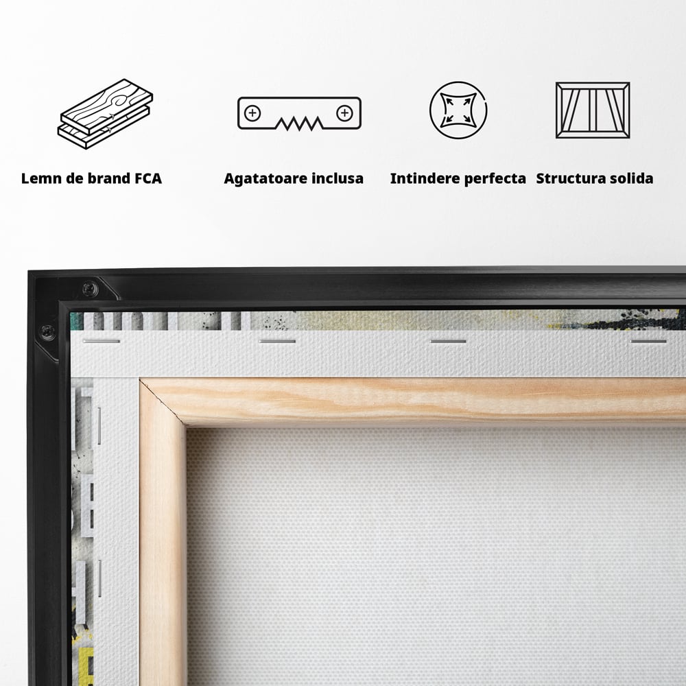 Tablou Canvas Premium LuxCanva® A1045, Leonardo DiCaprio , Actor, Oscar, Film, Culori Vibrante