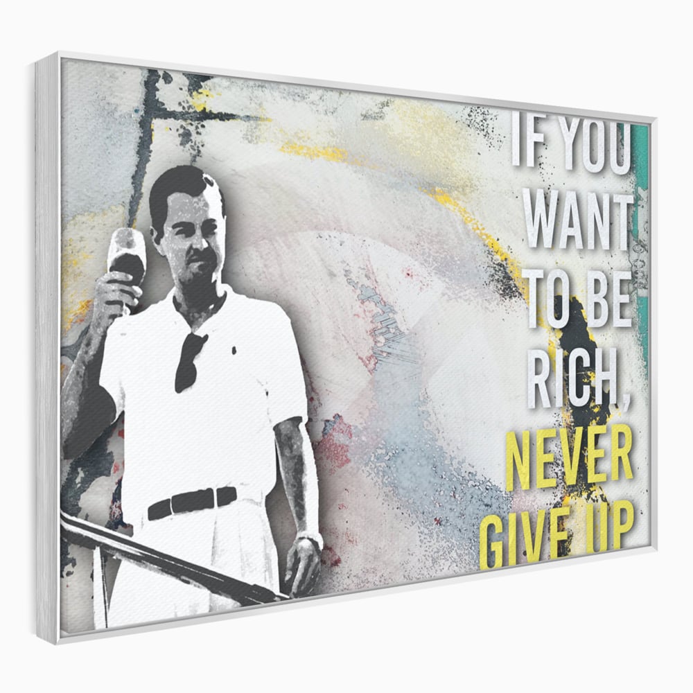 Tablou Canvas Premium LuxCanva® A1045, Leonardo DiCaprio , Actor, Oscar, Film, Culori Vibrante