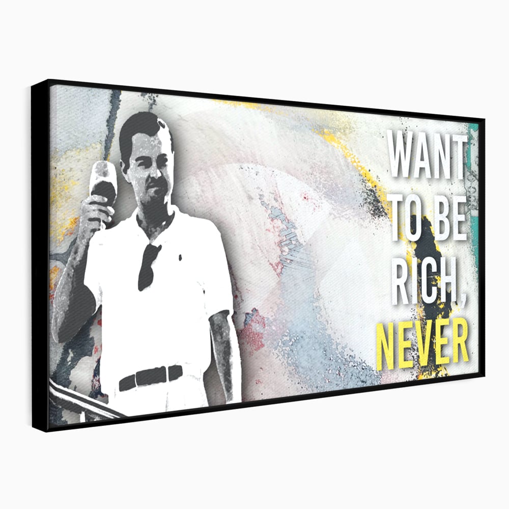 Tablou Canvas Premium LuxCanva® A1045, Leonardo DiCaprio , Actor, Oscar, Film, Culori Vibrante