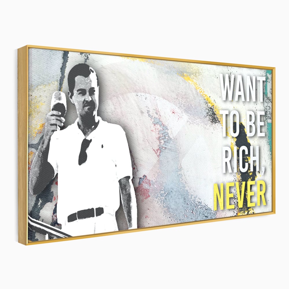 Tablou Canvas Premium LuxCanva® A1045, Leonardo DiCaprio , Actor, Oscar, Film, Culori Vibrante