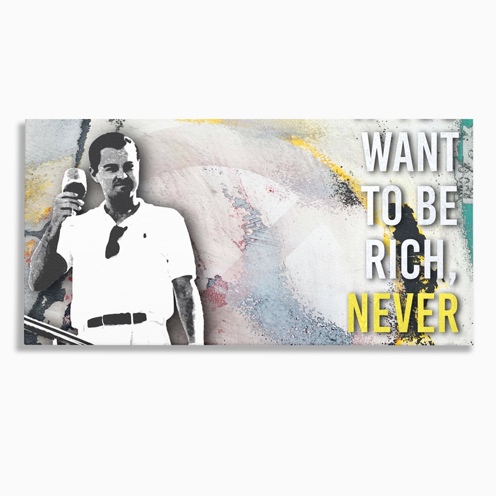 Tablou Canvas Premium LuxCanva® A1045, Leonardo DiCaprio , Actor, Oscar, Film, Culori Vibrante