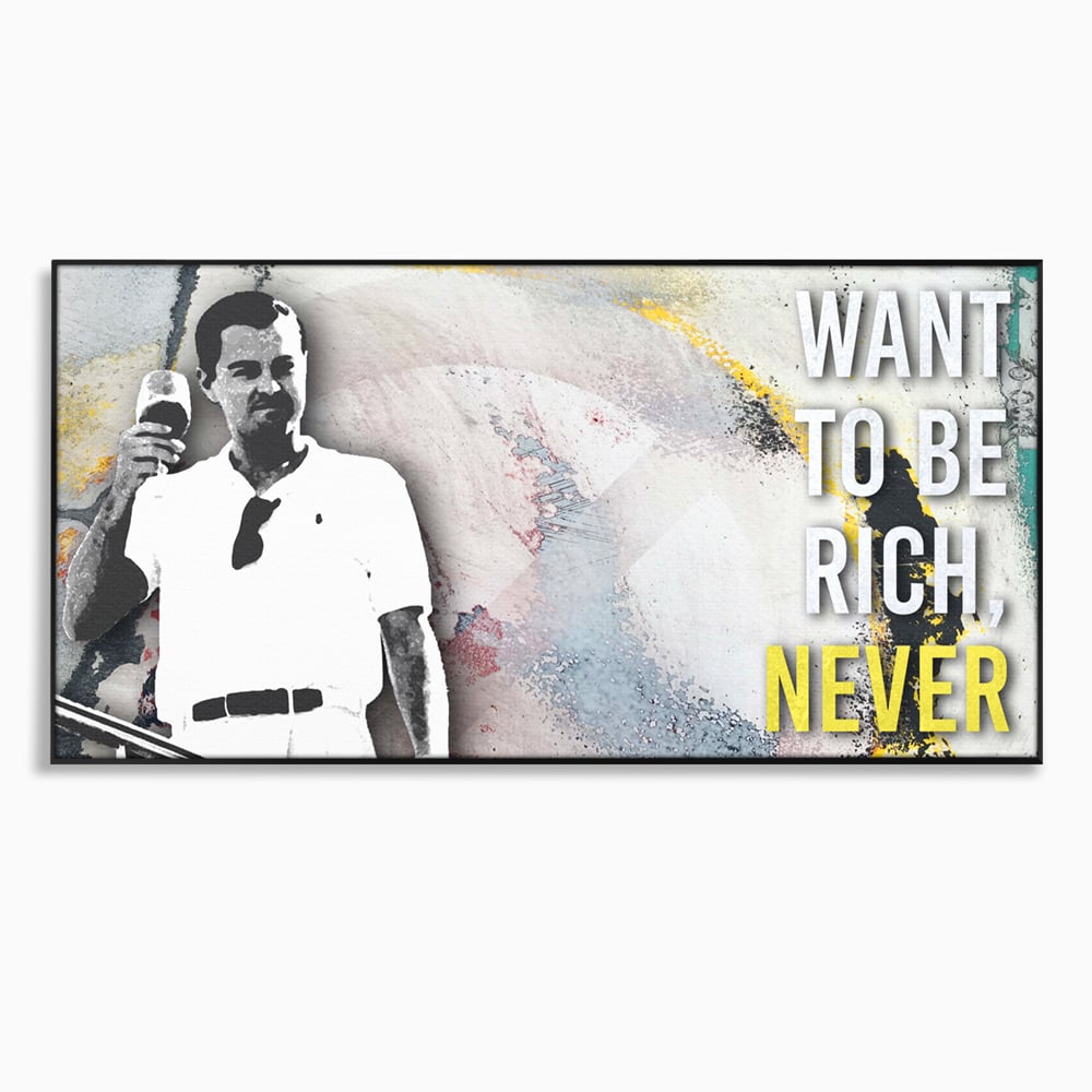 Tablou Canvas Premium LuxCanva® A1045, Leonardo DiCaprio , Actor, Oscar, Film, Culori Vibrante