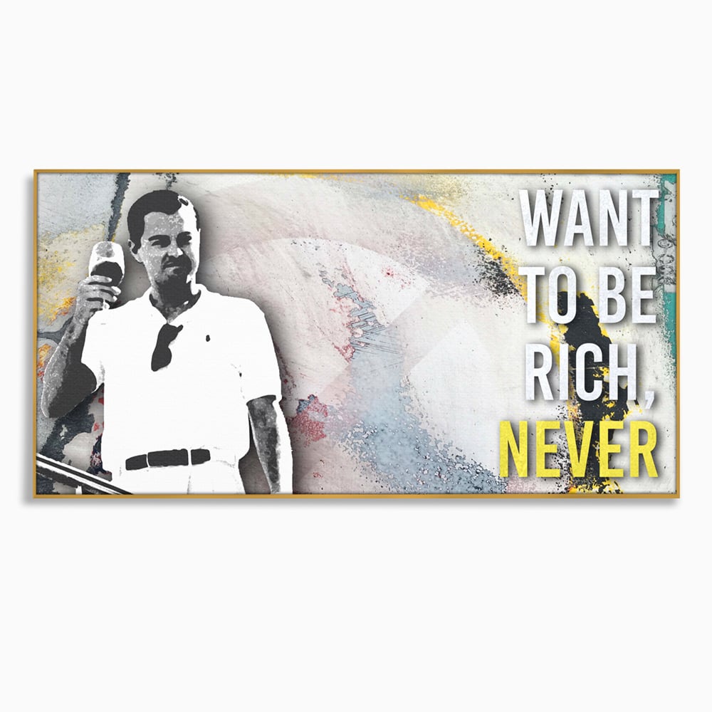 Tablou Canvas Premium LuxCanva® A1045, Leonardo DiCaprio , Actor, Oscar, Film, Culori Vibrante