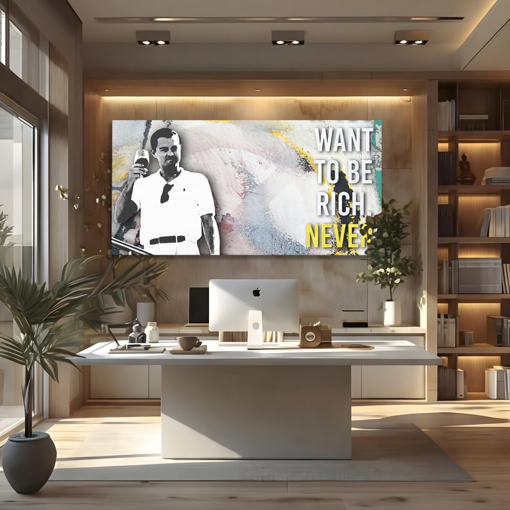 Tablou Canvas Premium LuxCanva® A1045, Leonardo DiCaprio , Actor, Oscar, Film, Culori Vibrante