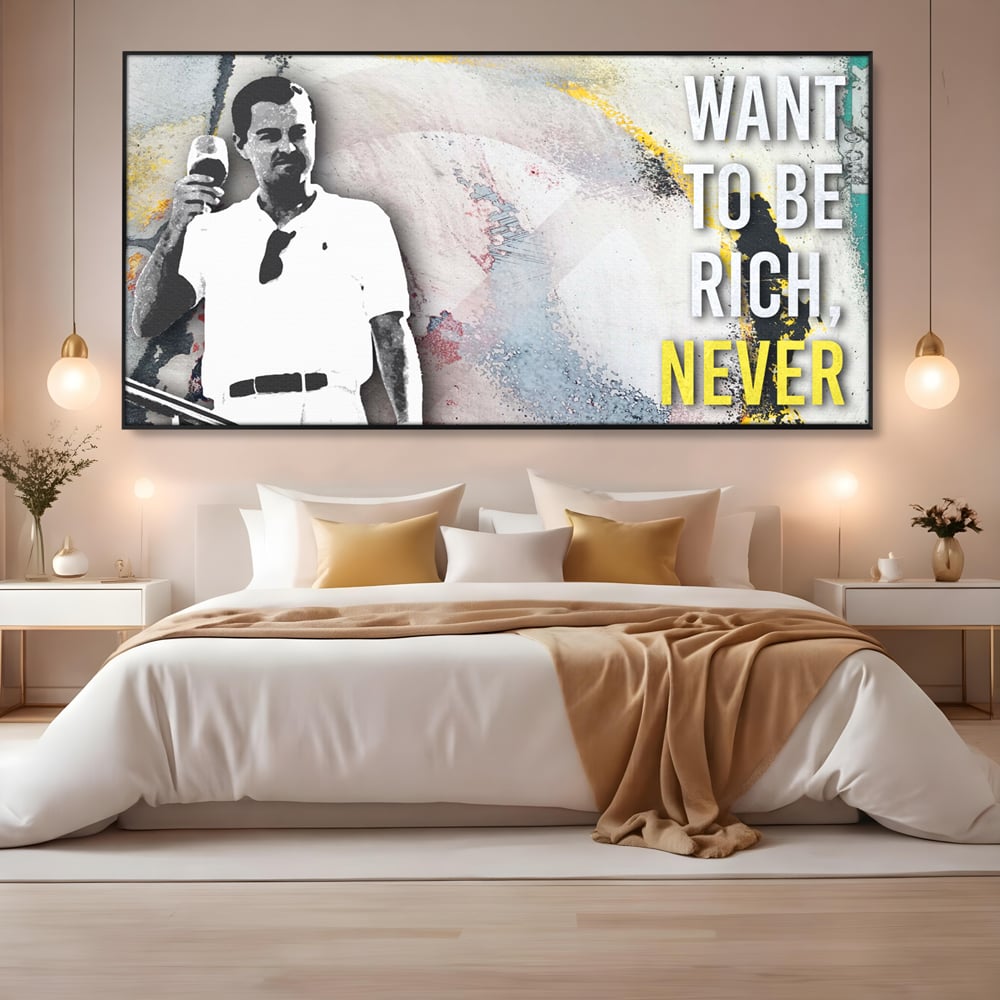 Tablou Canvas Premium LuxCanva® A1045, Leonardo DiCaprio , Actor, Oscar, Film, Culori Vibrante