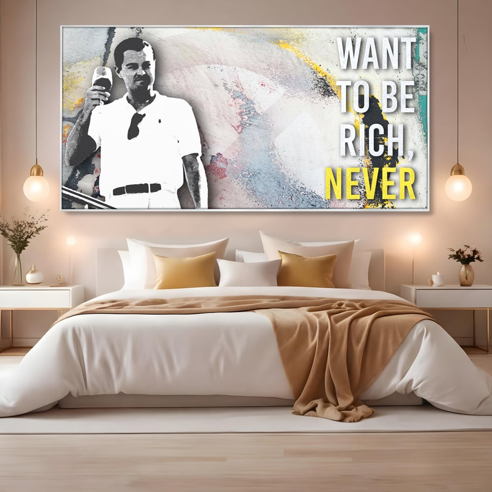 Tablou Canvas Premium LuxCanva® A1045, Leonardo DiCaprio , Actor, Oscar, Film, Culori Vibrante