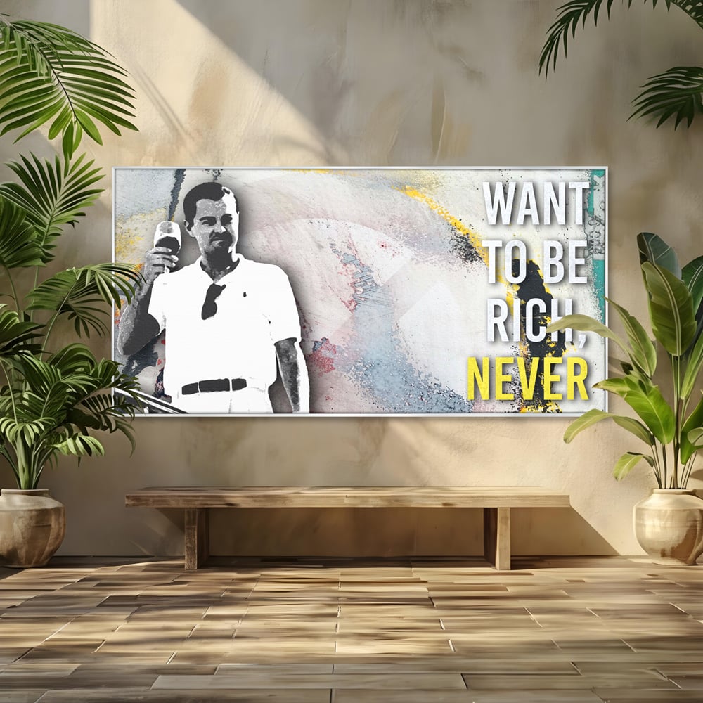 Tablou Canvas Premium LuxCanva® A1045, Leonardo DiCaprio , Actor, Oscar, Film, Culori Vibrante