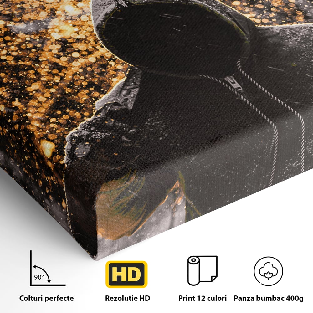 Tablou Canvas Premium LuxCanva® A1051, Stay Hungry , Strong Minded, Succes, Pozitiv, Motivational, Culori Vibrante