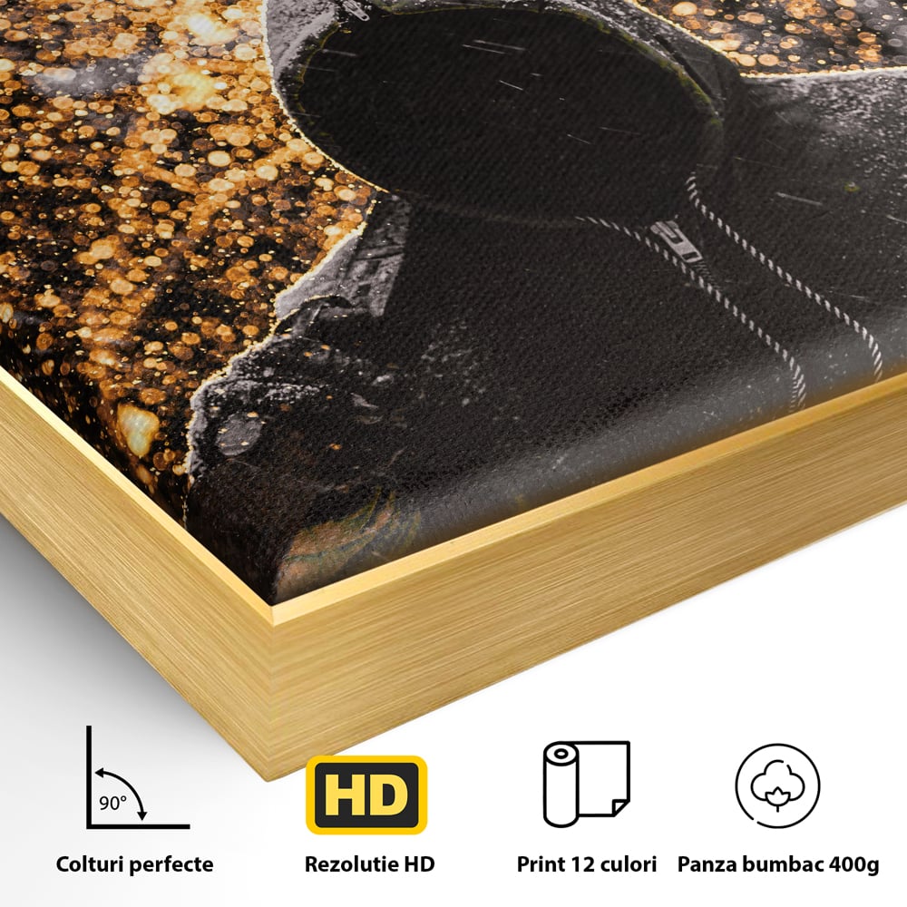 Tablou Canvas Premium LuxCanva® A1051, Stay Hungry , Strong Minded, Succes, Pozitiv, Motivational, Culori Vibrante