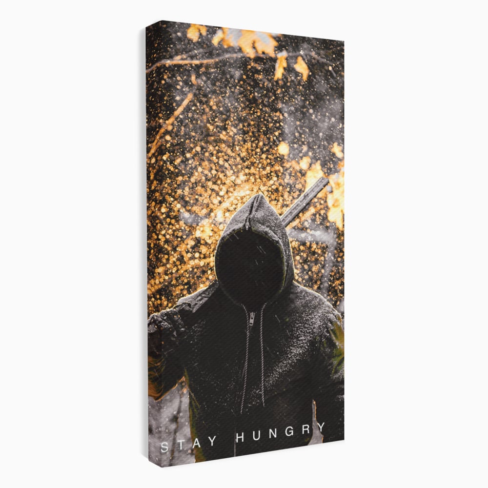 Tablou Canvas Premium LuxCanva® A1051, Stay Hungry , Strong Minded, Succes, Pozitiv, Motivational, Culori Vibrante