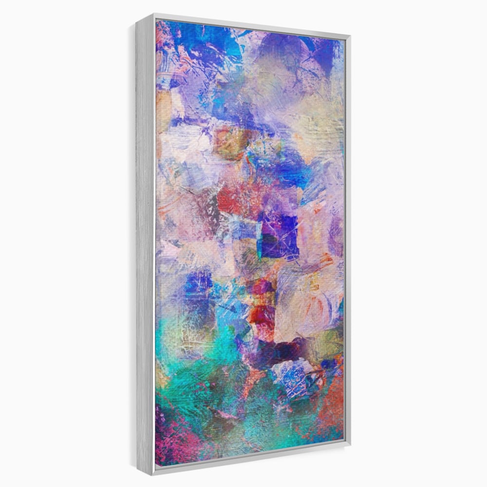 Tablou Canvas Premium LuxCanva® A1089, Multicolor , Abstract, Mixture Of Colors, Culori Vibrante