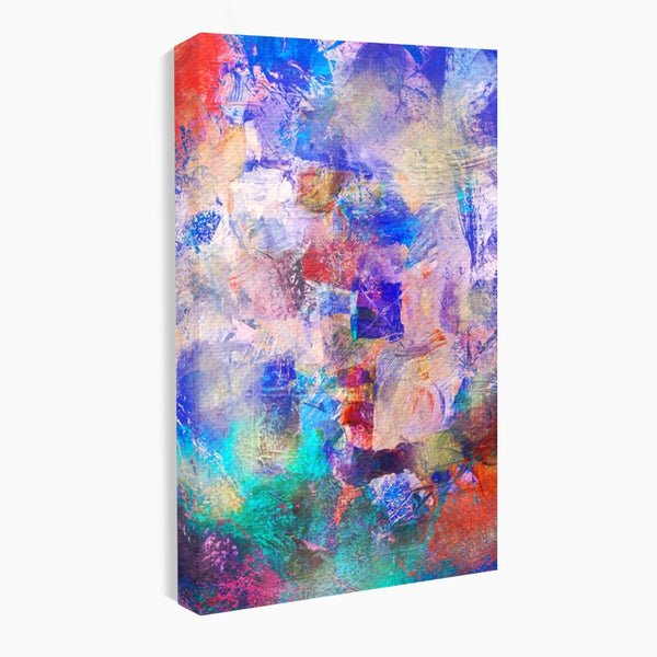 Tablou Canvas Premium LuxCanva® A1089, Multicolor , Abstract, Mixture Of Colors, Culori Vibrante