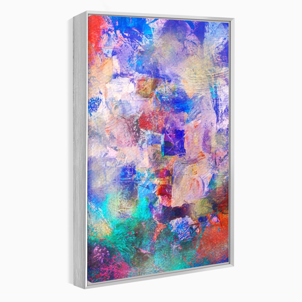 Tablou Canvas Premium LuxCanva® A1089, Multicolor , Abstract, Mixture Of Colors, Culori Vibrante