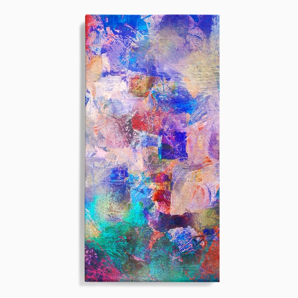 Tablou Canvas Premium LuxCanva® A1089, Multicolor , Abstract, Mixture Of Colors, Culori Vibrante