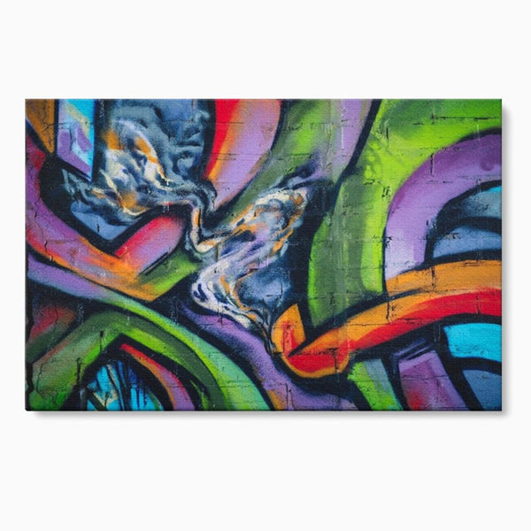 Tablou Canvas Premium LuxCanva® A1090, Graffiti , Abstract, Street Art, Multicolor, Culori Vibrante