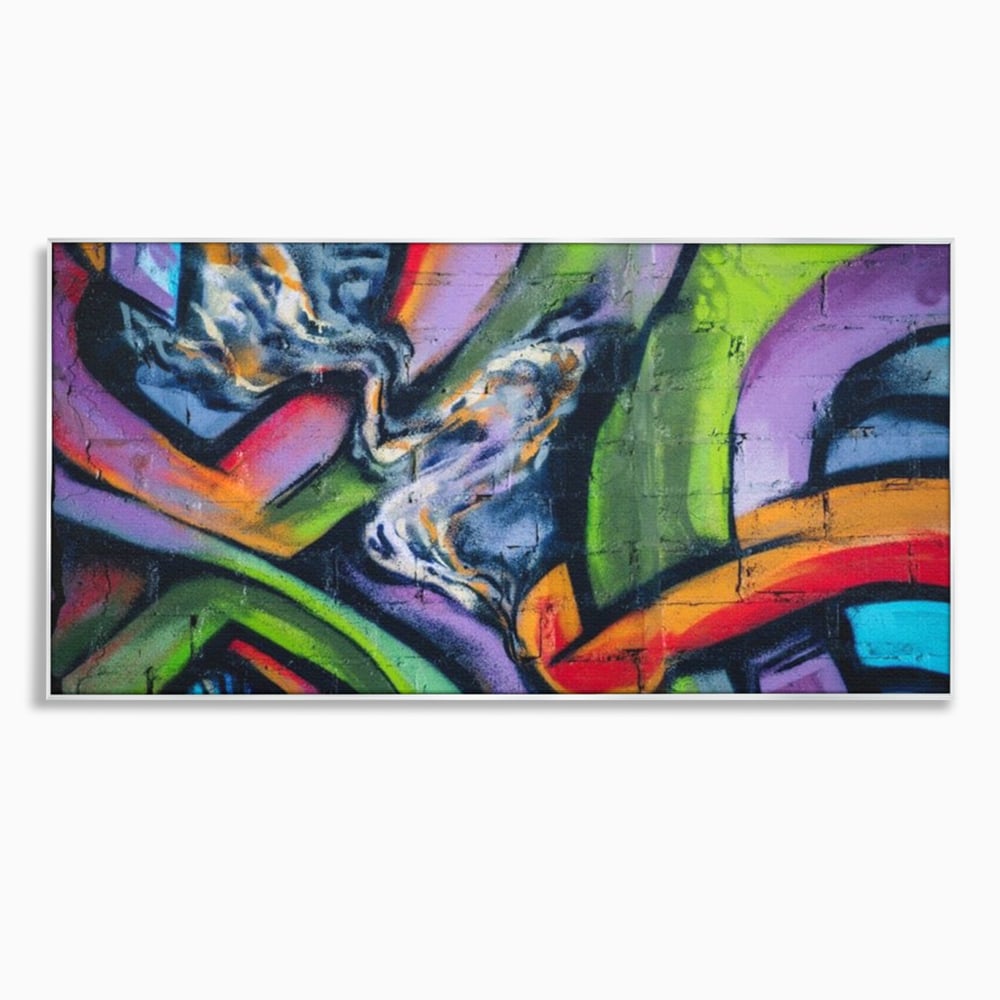Tablou Canvas Premium LuxCanva® A1090, Graffiti , Abstract, Street Art, Multicolor, Culori Vibrante