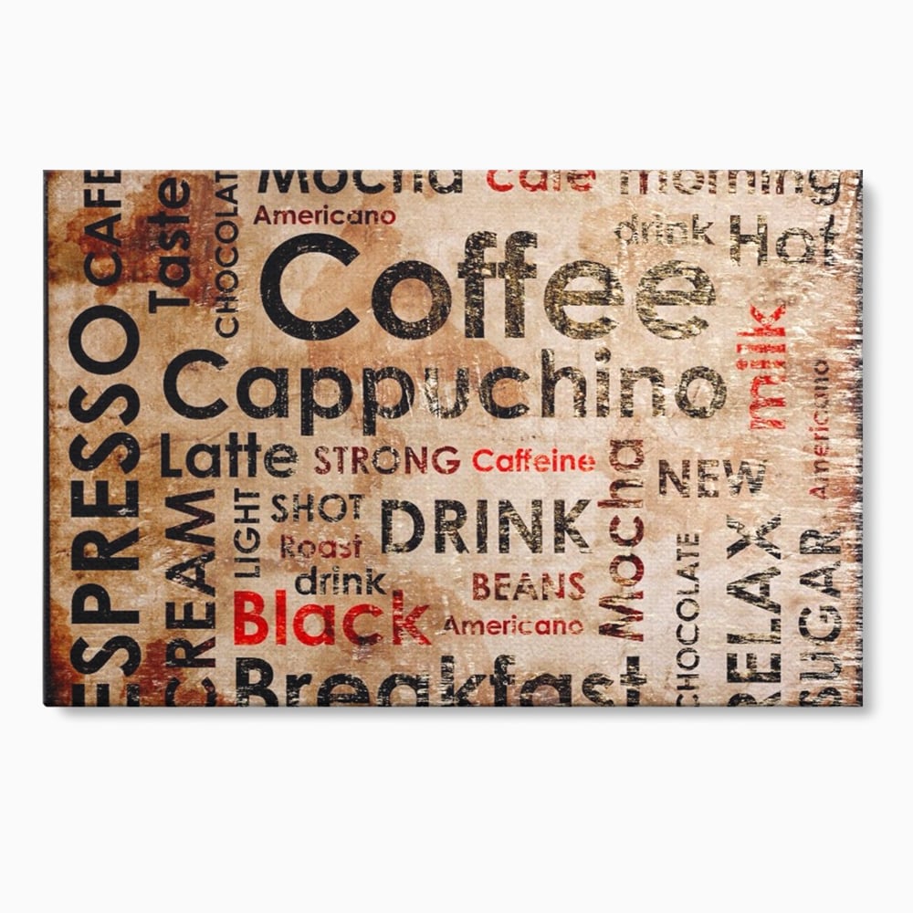 Tablou Canvas Premium LuxCanva® A1098, Espresso , Drink, Cafea, Relax, Culori Vibrante