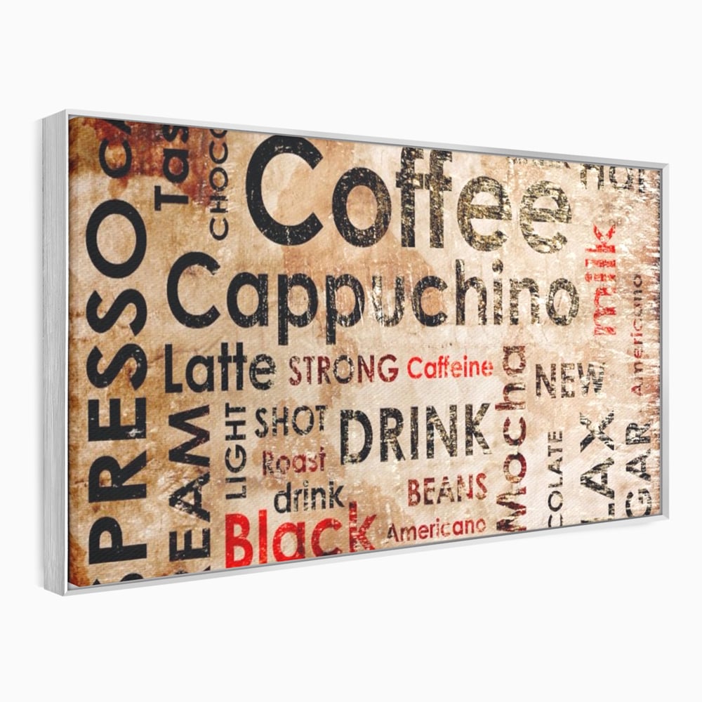 Tablou Canvas Premium LuxCanva® A1098, Espresso , Drink, Cafea, Relax, Culori Vibrante