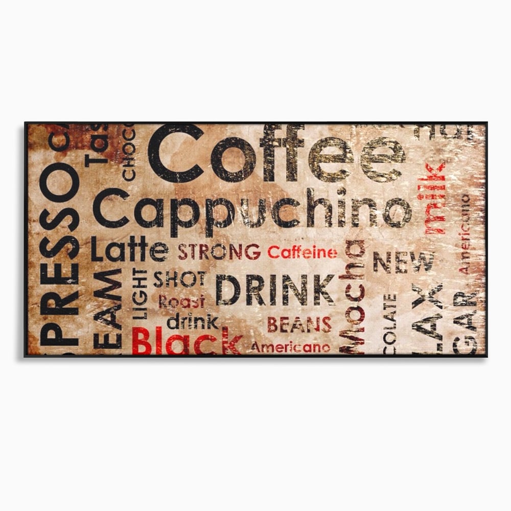 Tablou Canvas Premium LuxCanva® A1098, Espresso , Drink, Cafea, Relax, Culori Vibrante