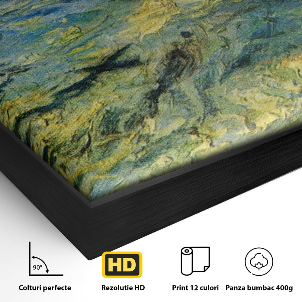 Tablou Canvas Premium LuxCanva® A1117, Marea , Vincent van Gogh, Arta, Pictura, Culori Vibrante