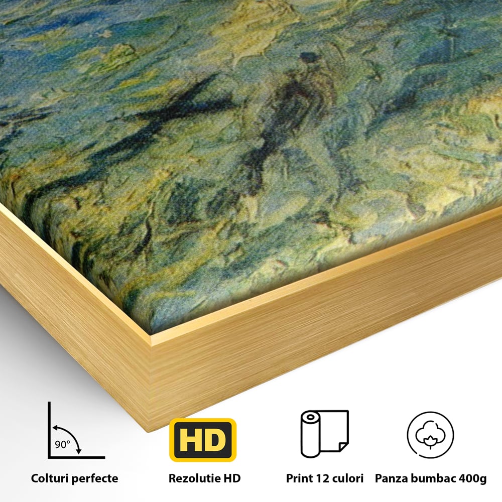 Tablou Canvas Premium LuxCanva® A1117, Marea , Vincent van Gogh, Arta, Pictura, Culori Vibrante