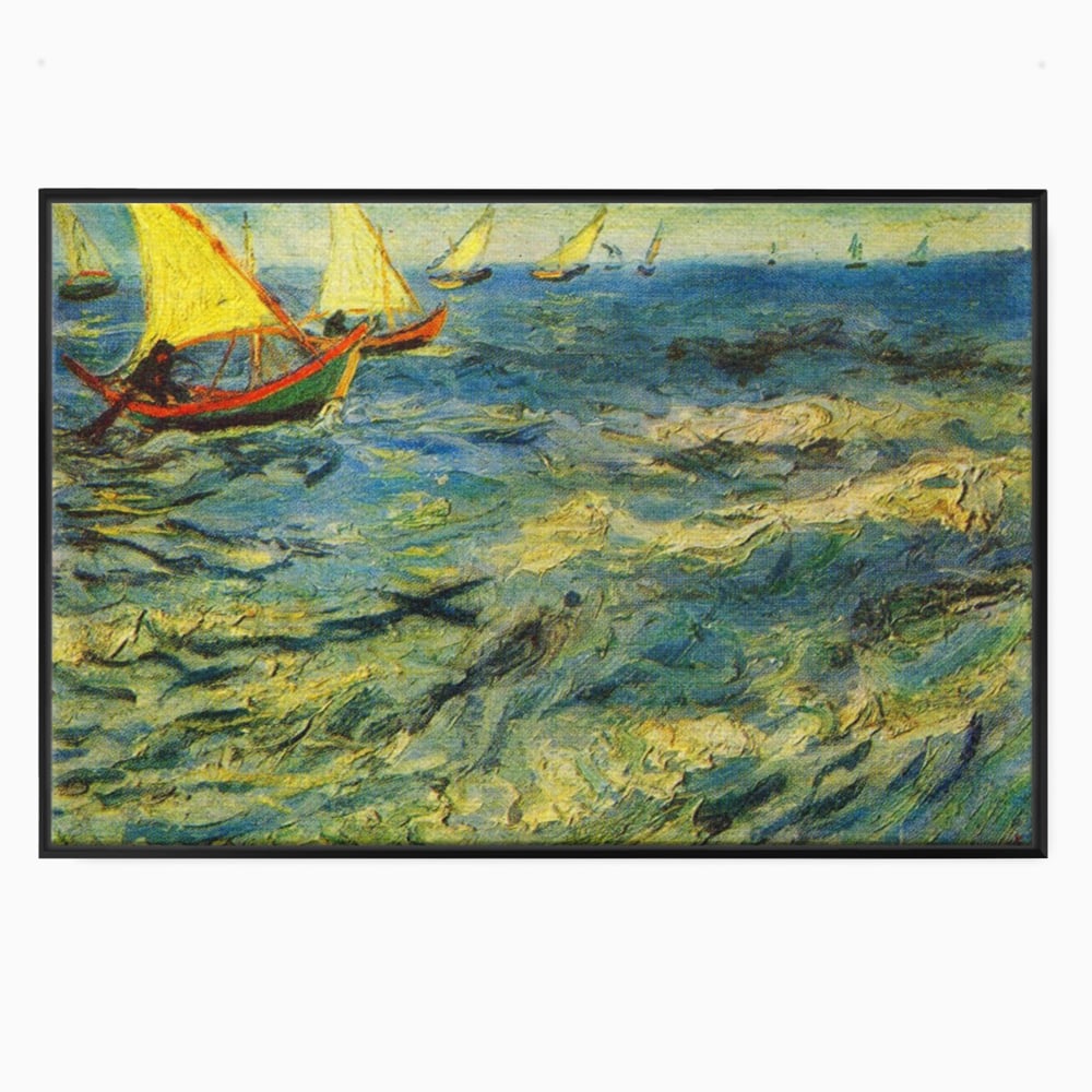 Tablou Canvas Premium LuxCanva® A1117, Marea , Vincent van Gogh, Arta, Pictura, Culori Vibrante
